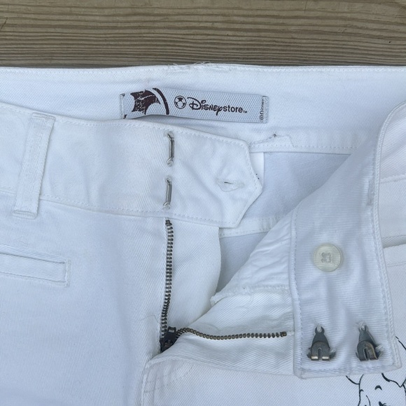 🍍 Disney Store Womens Capris Gaugo Wide Leg Pants Womens Size 14 Winnie Pooh 🍍 - Picture 2 of 4